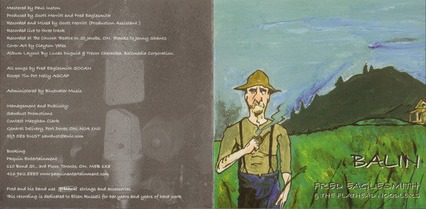 Fred Eaglesmith & The Flathead Noodlers : Balin' (CD, Album)