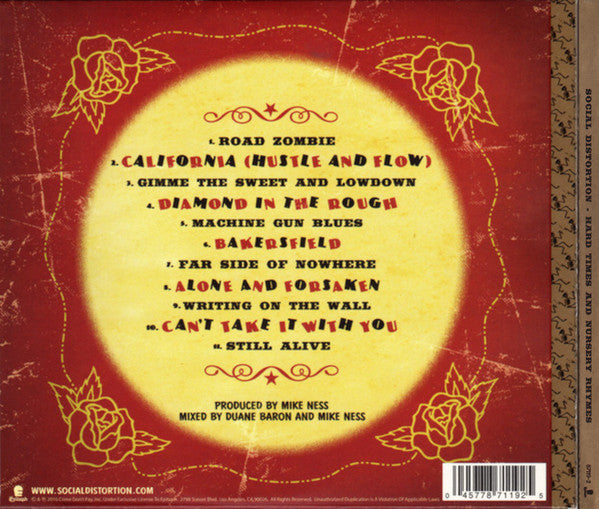 Social Distortion : Hard Times And Nursery Rhymes (CD, Album)