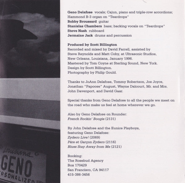 Geno Delafose And French Rockin' Boogie : That's What I'm Talkin' About! (CD, Album)