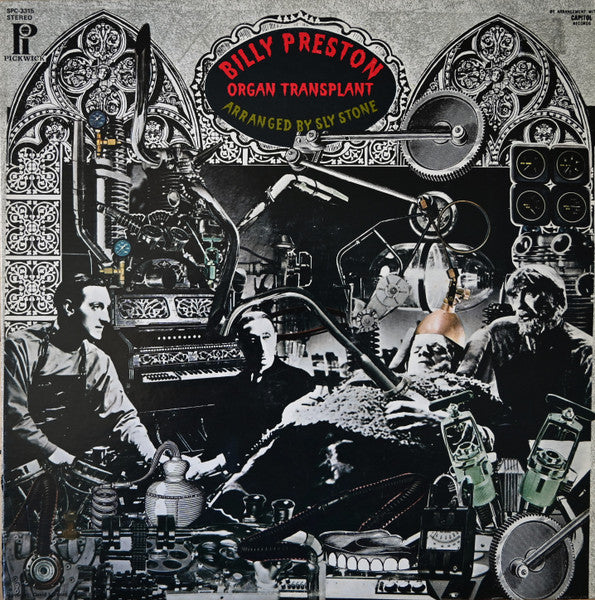 Billy Preston : Organ Transplant (LP, Album, RE)