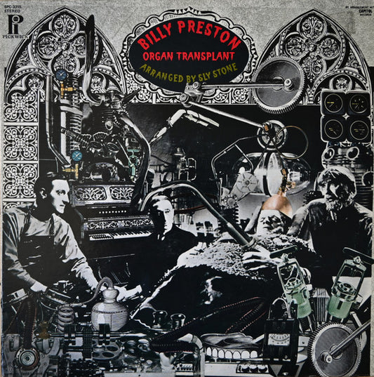Billy Preston : Organ Transplant (LP, Album, RE)