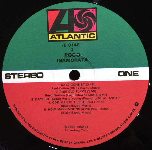Poco (3) : Inamorata (LP, Album)