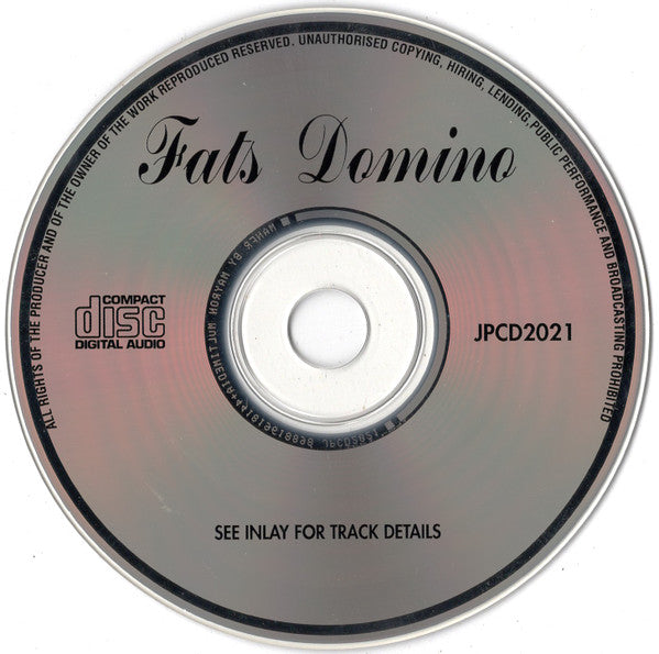 Fats Domino : The Legend Sings (CD, Comp, RM)