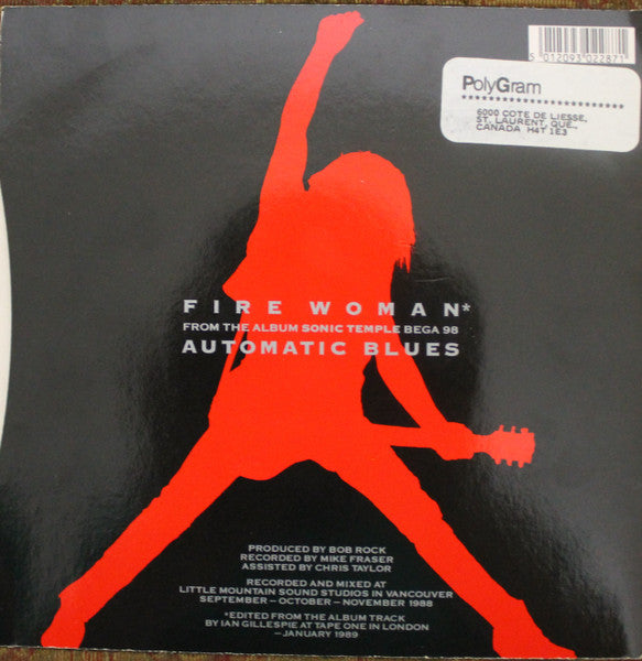 The Cult : Fire Woman (7", Single)