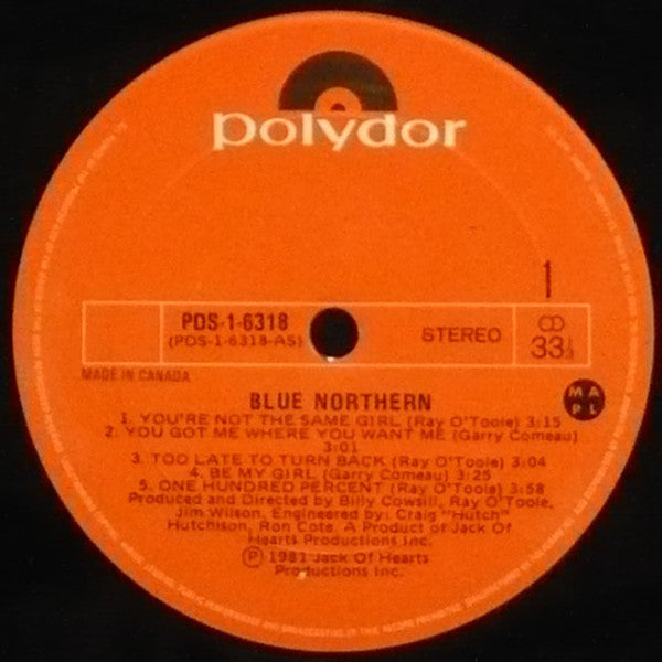 Blue Northern : Blue Northern (LP, Album)