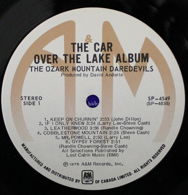 The Ozark Mountain Daredevils : The Car Over The Lake Album (LP, Album)