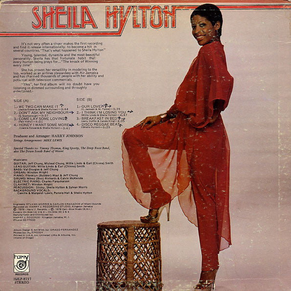 Sheila Hylton : Sheila Hylton (LP, Album)