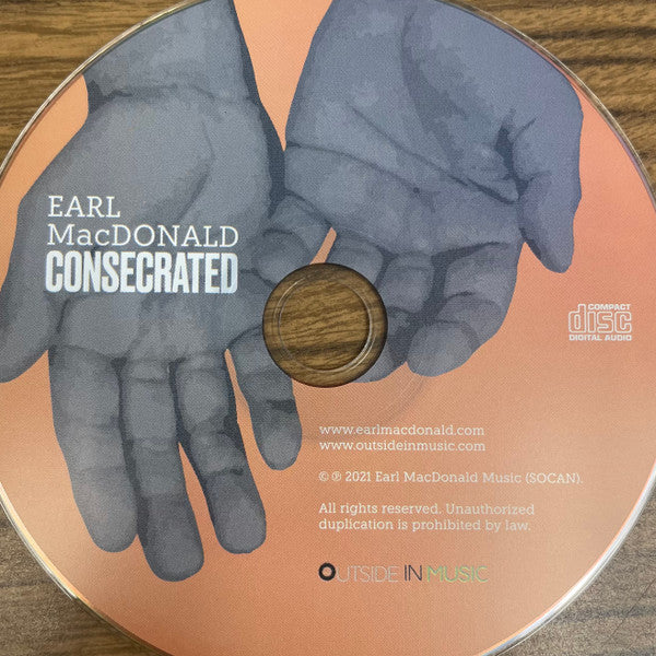 Earl MacDonald : Consecrated (CD, Album)