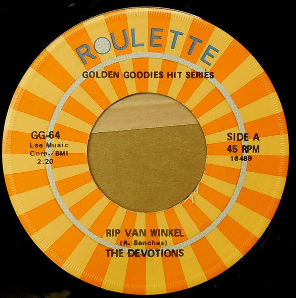 The Devotions / Darrell & The Oxfords : Rip Van Winkel / Picture In My Wallet (7", Single, RE)