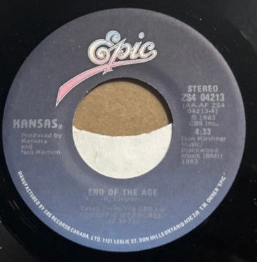 Kansas (2) : Everybody's My Friend (7", Single, Styrene, Pit)