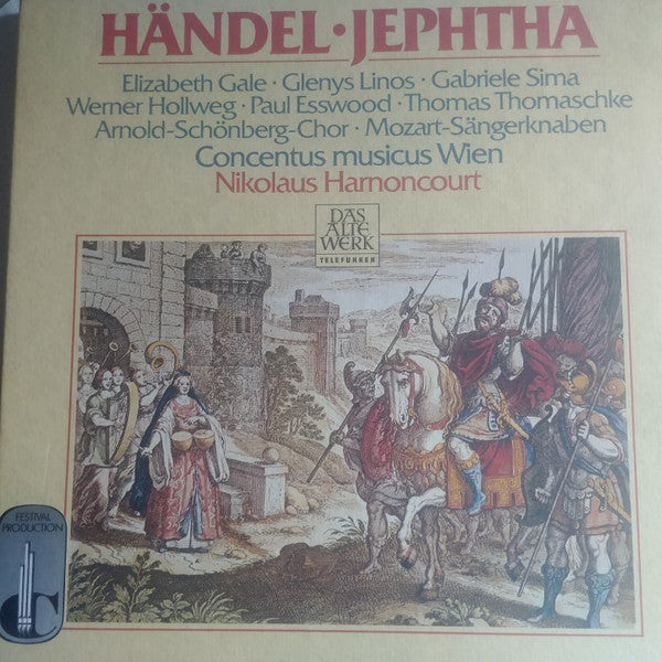 Georg Friedrich Händel - Concentus Musicus Wien, Nikolaus Harnoncourt : Jephtha (4xLP + Box)
