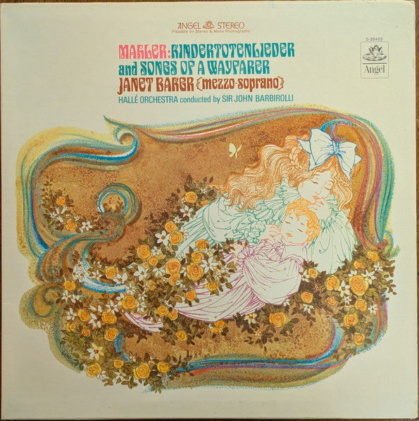 Janet Baker, Mahler*, Hallé Orchestra, Sir John Barbirolli : Mahler: Kindertotenlieder And Songs Of A Wayfarer (LP, RE)