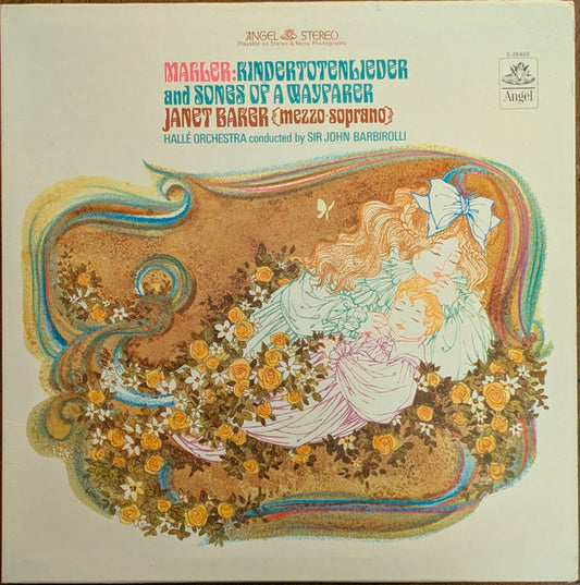 Janet Baker, Mahler*, Hallé Orchestra, Sir John Barbirolli : Mahler: Kindertotenlieder And Songs Of A Wayfarer (LP, RE)