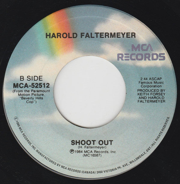 Glenn Frey / Harold Faltermeyer : The Heat Is On / Shoot Out (7", Single)