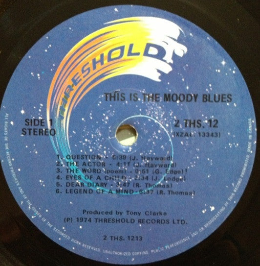 The Moody Blues : This Is The Moody Blues (2xLP, Comp)