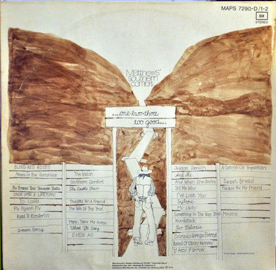 Matthews' Southern Comfort : One, Two, Three... Too Good! (2xLP, Comp)