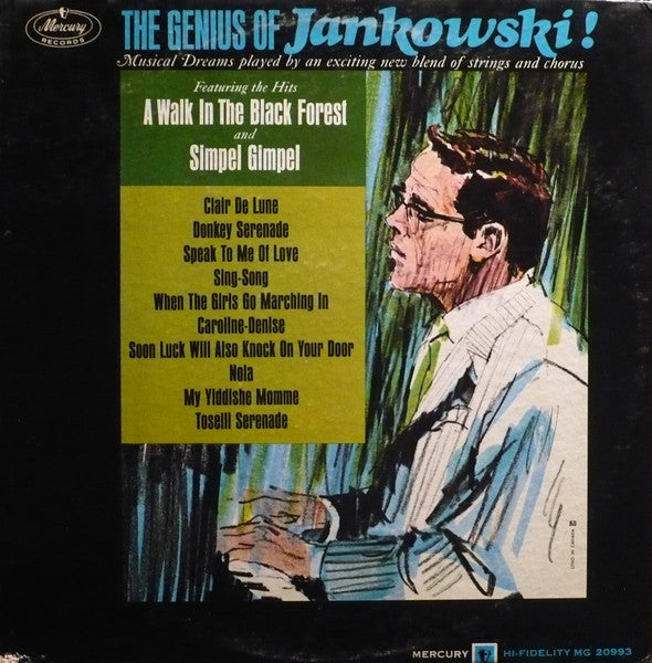 Horst Jankowski : The Genius Of Jankowski! (LP, Album, Mono)