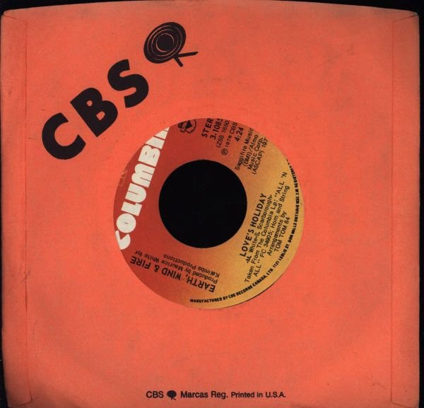 Earth, Wind & Fire : September (7", Single)