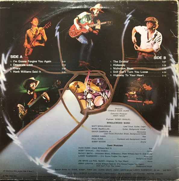 Minglewood Band : Out On A Limb (LP, Album)