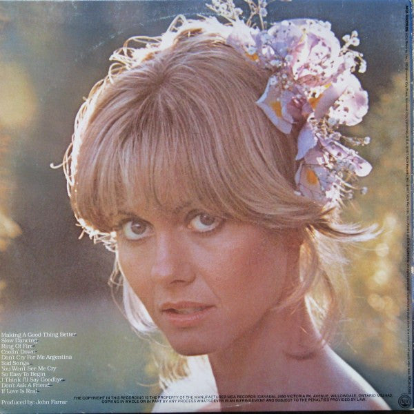 Olivia Newton-John : Making A Good Thing Better (LP, Album, Gat)