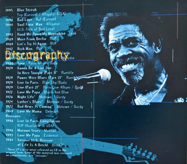 Luther Allison : Where Have You Been? (Live In Montreux 1976 - 1994) (CD, Comp, Dig)