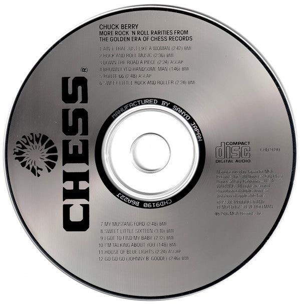 Chuck Berry : More Rock 'N' Roll Rarities From The Golden Age Of Chess Records (CD, Comp)