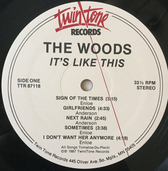 The Woods (2) : It's Like This (LP, Album)