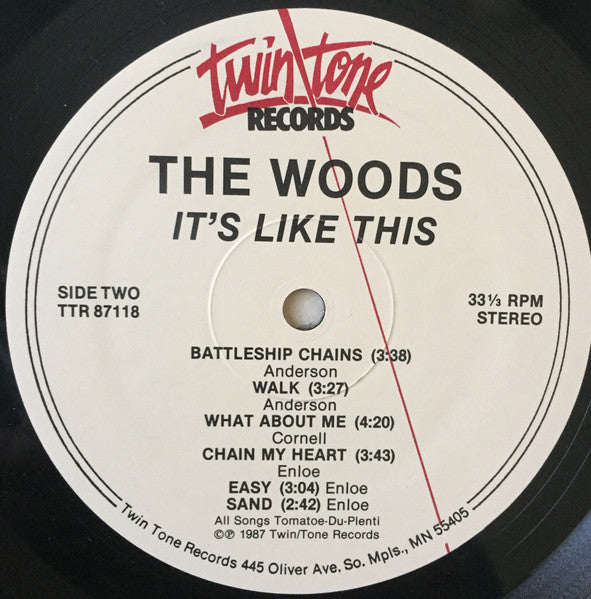 The Woods (2) : It's Like This (LP, Album)