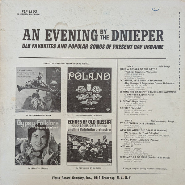 Various : An Evening By The Dnieper (LP, Album, Comp)