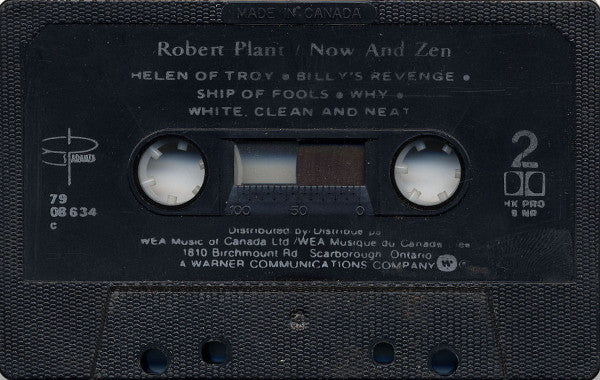Robert Plant : Now And Zen (Cass, Album, Dol)