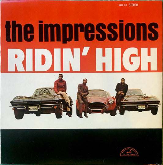The Impressions : Ridin' High (LP, Album)