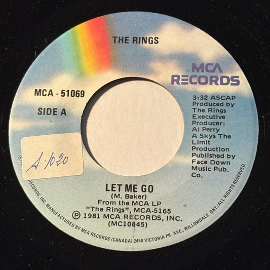The Rings : Let Me Go (7", Single)