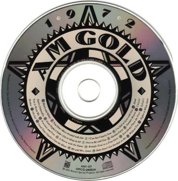 Various : AM Gold 1972 (CD, Comp)