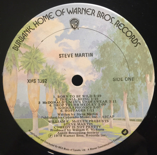 Steve Martin (2) : Comedy Is Not Pretty (LP, Album, Gat)