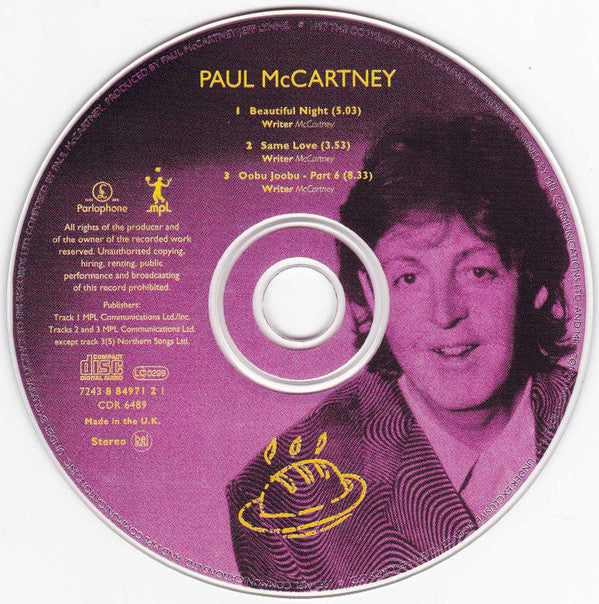 Paul McCartney : Beautiful Night (CD, Single, CD2)