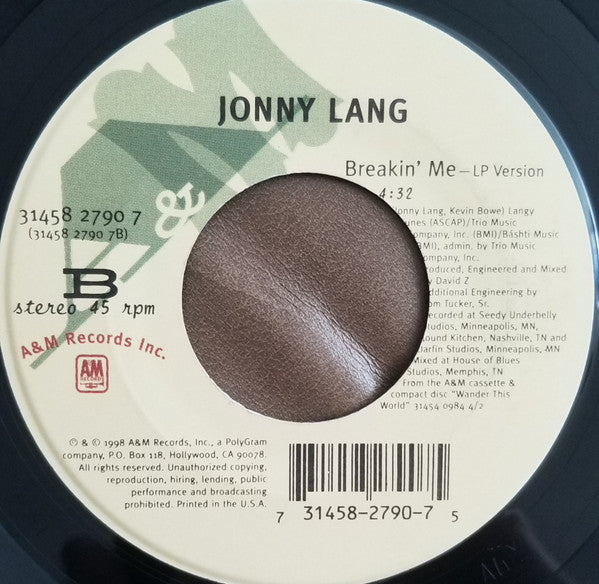 Jonny Lang : Still Rainin' (7", Single)