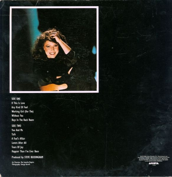 Melissa Manchester : For The Working Girl (LP, Album)