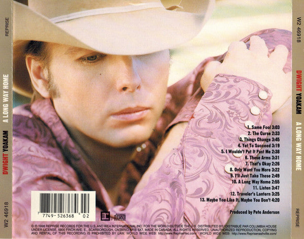 Dwight Yoakam : A Long Way Home (CD, Album, Club)