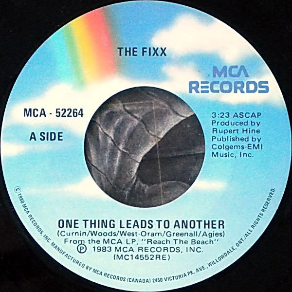 The Fixx : One Thing Leads To Another (7", Single)