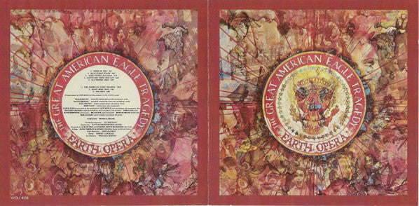 Earth Opera : The Great American Eagle Tragedy (CD, Album, RE)