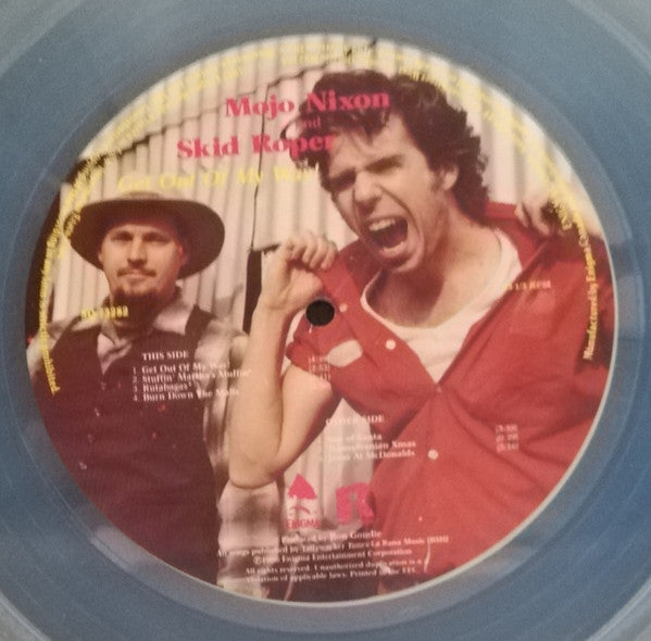 Mojo Nixon & Skid Roper : Get Out Of My Way! (LP, MiniAlbum, Cle)
