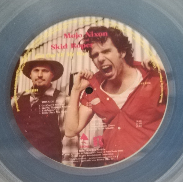 Mojo Nixon & Skid Roper : Get Out Of My Way! (LP, MiniAlbum, Cle)
