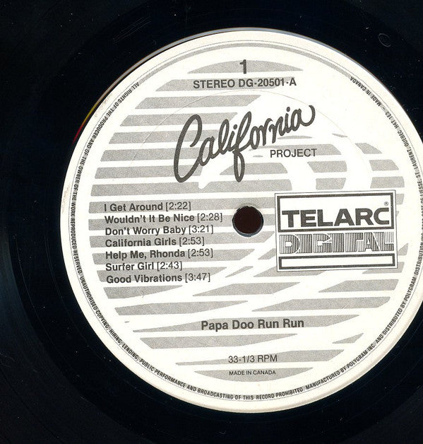 Papa Doo Run Run : California Project (LP)