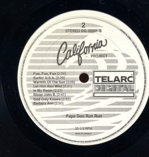 Papa Doo Run Run : California Project (LP)