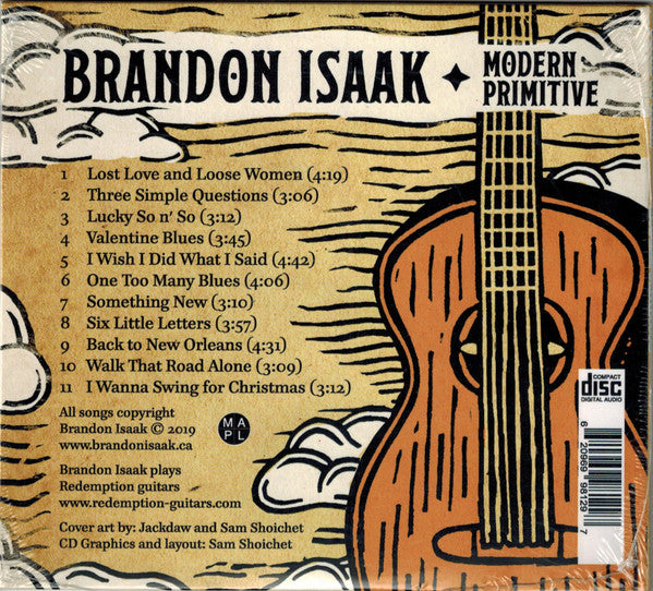 Brandon Isaak : Modern Primitive (CD, Album)