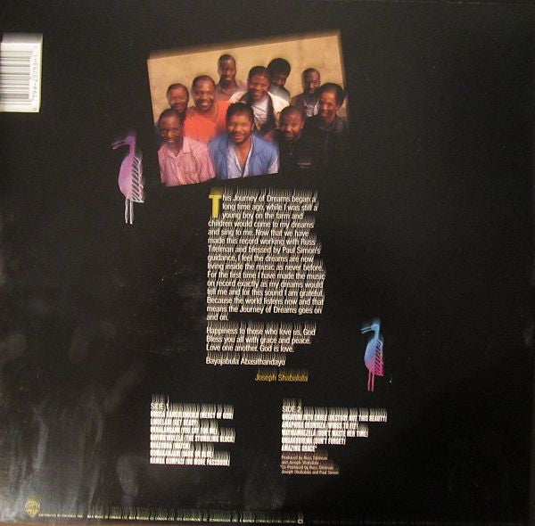 Ladysmith Black Mambazo : Journey Of Dreams (LP, Album)