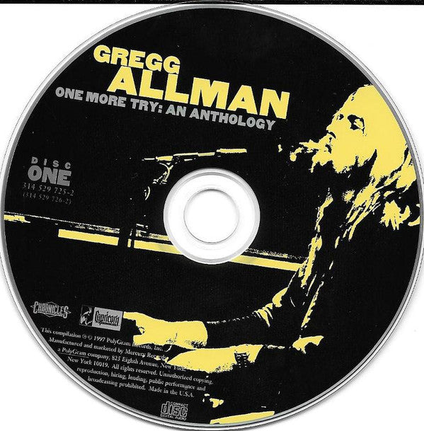 Gregg Allman : One More Try:  An Anthology (2xCD, Comp)