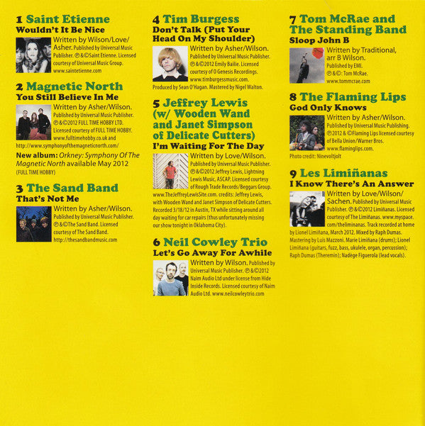 Various : Pet Sounds Revisited (A Tribute To The Beach Boys' Classic 1966 Album) (CD)
