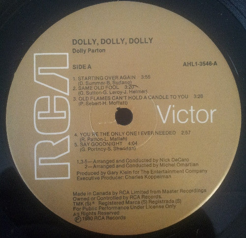 Dolly Parton : Dolly, Dolly, Dolly (LP, Album)