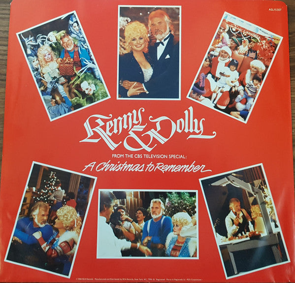 Kenny Rogers & Dolly Parton : Once Upon A Christmas (LP, Album)